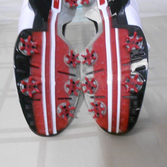 NEW NOS NIKE - Zoom Flywire 483327-100 TIGER WOODS TW Golf Shoes - White 10 Mens - Picture 13 of 16